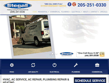 Tablet Screenshot of callstegall.com